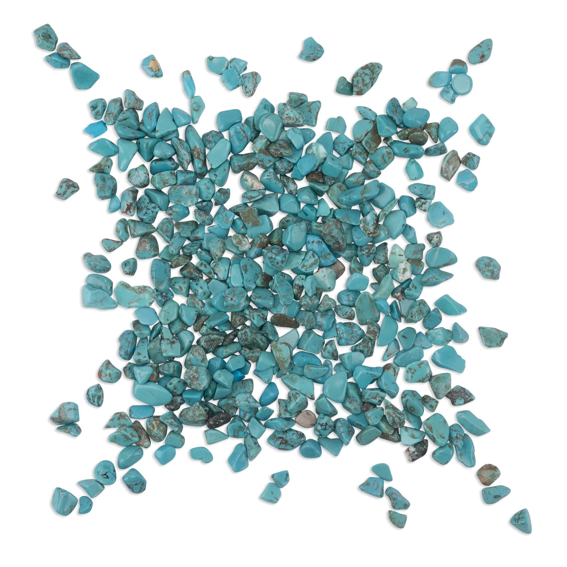 Blue Coloured Stones 5-7mm 1Kg- thumbnail 2